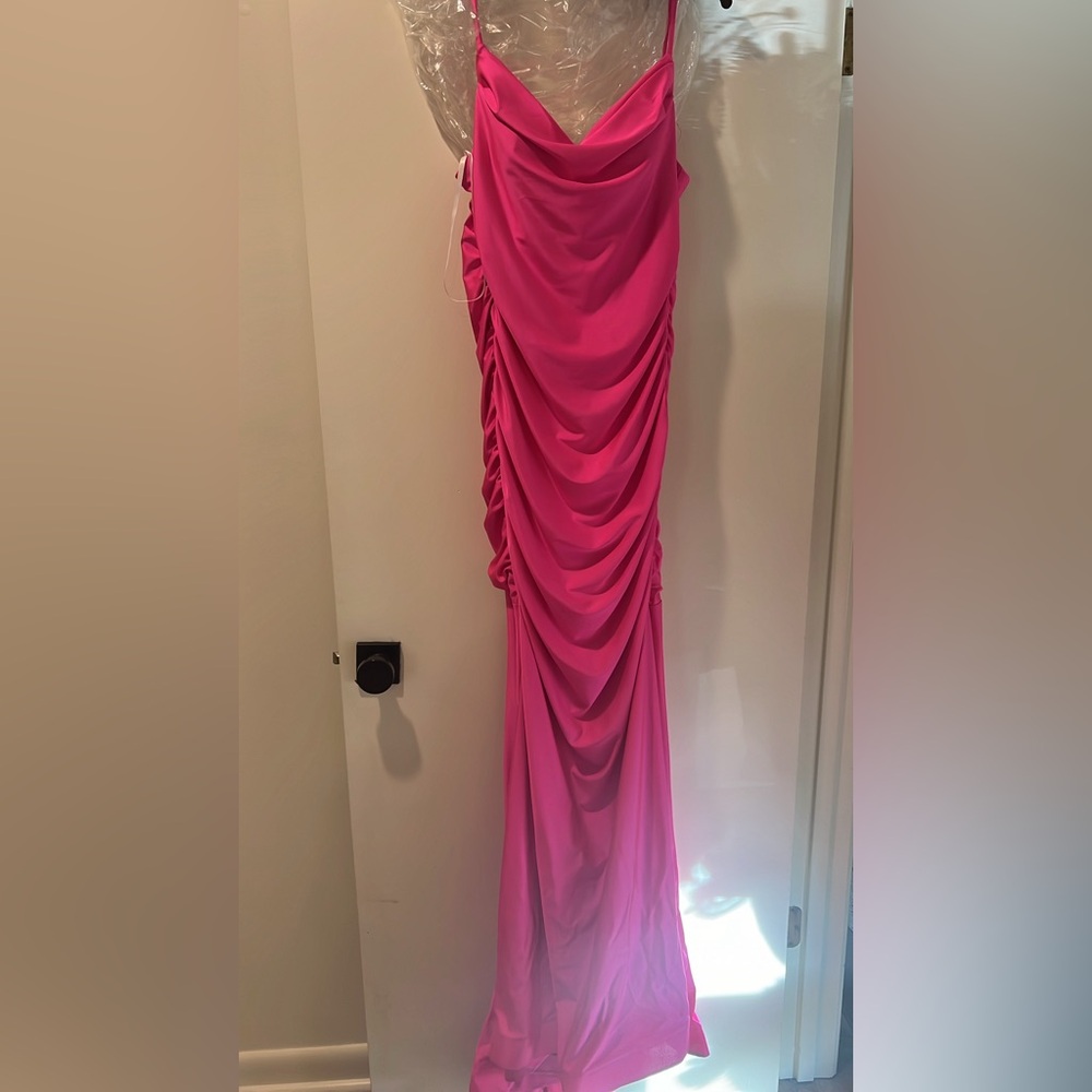 Elegant Pink Evening Gown - worn once